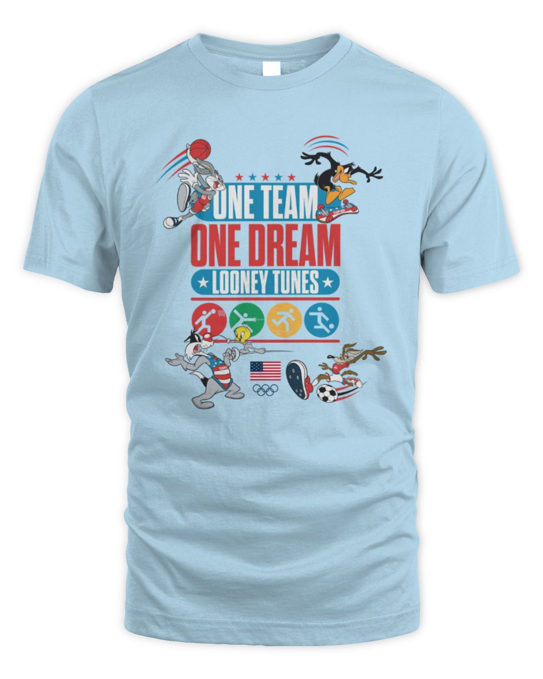 Looney Tunes X Team USA One Team One Dream T-Shirt | Ridaven